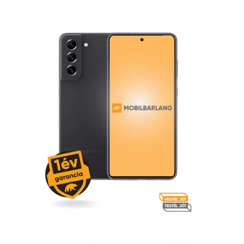 Samsung Galaxy S21 FE 5G 128GB tárhellyel kiváló állapotban, 1 év garanciával!