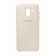 SAMSUNG műanyag telefonvédő (dupla rétegű, gumírozott) ARANY