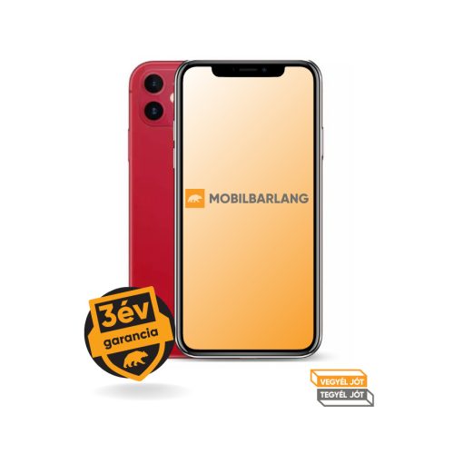 Apple iPhone 11 64GB tárhellyel újszerű állapotban, egyedülállóan hosszú 3 év garanciával!