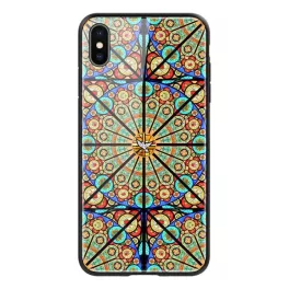   NILLKIN BRILLIANCE szilikon telefonvédő (ütésállóság, üveg hátlap, mandala) SZÍNES
