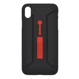 NILLKIN GRIP szilikon telefonvédő (műanyag belső, ütésállóság, ujjra húzható) FEKETE   NILLKIN GRIP szilikon telefonvédő (műanyag belső, ütésállóság, ujjra húzható) FEKETE