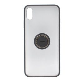 BASEUS szilikon telefonvédő (asztali tartó, tartógyűrű, mágneses) FEKETE   BASEUS szilikon telefonvédő (asztali tartó, tartógyűrű, mágneses) FEKETE