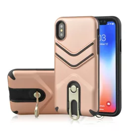   Defender műanyag telefonvédő (ütésállóság, gumírozott, fém kitámasztó) ROZÉARANY