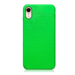 Szilikon telefonvédő (műanyag hátlap, lyukacsos) VILÁGOSZÖLD   Szilikon telefonvédő (műanyag hátlap, lyukacsos) VILÁGOSZÖLD