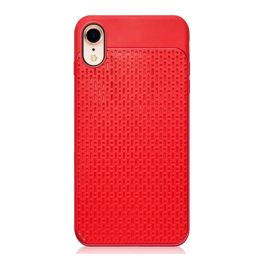 Szilikon telefonvédő (műanyag hátlap, lyukacsos) PIROS Szilikon telefonvédő (műanyag hátlap, lyukacsos) PIROS
