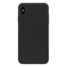NILLKIN SYNTHETIC FIBER műanyag telefonvédő (környezetbarát, karbon minta) FEKETE   NILLKIN SYNTHETIC FIBER műanyag telefonvédő (környezetbarát, karbon minta) FEKETE