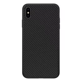   NILLKIN SYNTHETIC FIBER műanyag telefonvédő (környezetbarát, karbon minta) FEKETE