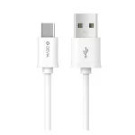 DEVIA SMART adatkábel (USB - Type-C, 200cm) FEHÉR