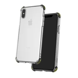   HOCO ICE SHIELD szilikon telefonvédő (ütésállóság, légpárnás sarok, átlátszó hátlap) ÁTLÁTSZÓ