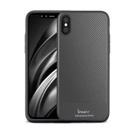   IPAKY szilikon telefonvédő (ultravékony, karbon minta) SZÜRKE
