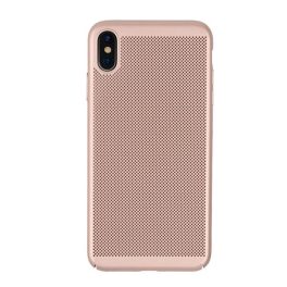 Műanyag telefonvédő (gumírozott, lyukacsos) ARANY Műanyag telefonvédő (gumírozott, lyukacsos) ARANY