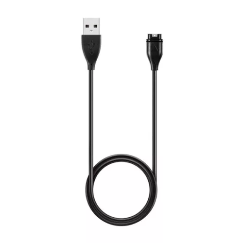 Töltőkábel (USB - Garmin, gyorstöltő, 100cm) FEKETE