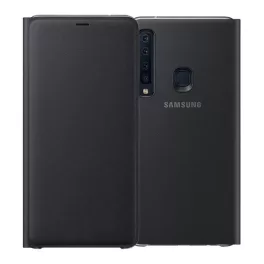  SAMSUNG tok álló (aktív FLIP, oldalra nyíló, kártyazseb) FEKETE