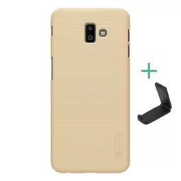   NILLKIN SUPER FROSTED műanyag telefonvédő (gumírozott, érdes felület + asztali tartó) ARANY
