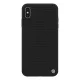 NILLKIN TEXTURED szilikon telefonvédő (érdes felület, ütésállóság, 3D) FEKETE