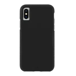   CASE-MATE TOUGH GRIP szilikon telefonvédő (ütésállóság, csúszásgátló keret) FEKETE