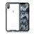 ROAR GLASS AIRFRAME szilikon telefonvédő (ütésállóság, üveg hátlap) FEKETE