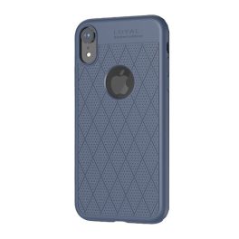 HOCO ADMIRE szilikon telefonvédő (ultravékony, 0.8mm, lyukacsos, rombusz, logó kivágás) SÖTÉTKÉK   HOCO ADMIRE szilikon telefonvédő (ultravékony, 0.8mm, lyukacsos, rombusz, logó kivágás) SÖTÉTKÉK