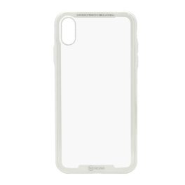 ROAR Glass Airframe telefonvédő szilikon keret (BUMPER, ütésállóság, üveg hátlap) FEHÉR   ROAR Glass Airframe telefonvédő szilikon keret (BUMPER, ütésállóság, üveg hátlap) FEHÉR