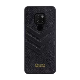   NILLKIN PRESTIGE szilikon telefonvédő (bőr hatású hátlap, kigyóbőr hatású) FEKETE