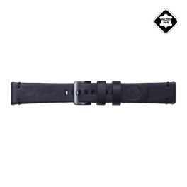 Designed for SAMSUNG BRALOBA ESSEX pótszíj (univerzális, 20mm, valódi bőr) FEKETE   Designed for SAMSUNG BRALOBA ESSEX pótszíj (univerzális, 20mm, valódi bőr) FEKETE