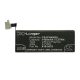 CAMERON SINO Li-Polymer akku (3.7V/1450mAh, Apple 616-0479 kompatibilis) FEKETE