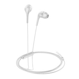 HOCO M40 fülhallgató SZTEREO (3.5mm jack, mikrofon, felvevő gomb) FEHÉR   HOCO M40 fülhallgató SZTEREO (3.5mm jack, mikrofon, felvevő gomb) FEHÉR