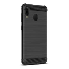 IMAK VEGA szilikon telefonvédő (ütésállóság, légpárnás sarok, szálcsiszolt, karbon minta) FEKETE   IMAK VEGA szilikon telefonvédő (ütésállóság, légpárnás sarok, szálcsiszolt, karbon minta) FEKETE