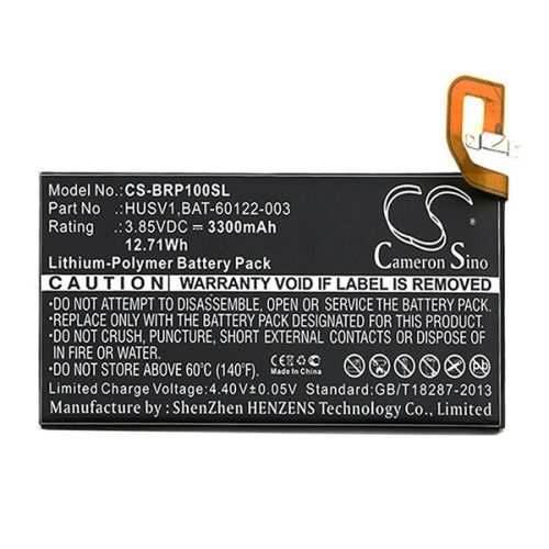 CAMERON SINO akku 3300mAh LI-Polymer (CS-BRP100SL kompatibilis)