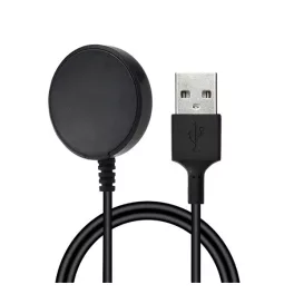   Töltőkábel USB (wireless, mágneses, 100cm Samsung Watch töltő) FEKETE