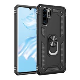 Defender szilikon telefonvédő (ütésállóság, tartógyűrű, mágneses) FEKETE   Defender szilikon telefonvédő (ütésállóság, tartógyűrű, mágneses) FEKETE
