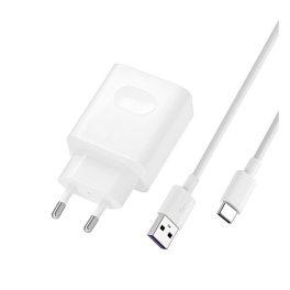 HUAWEI hálózati töltő USB aljzat (40W, PD gyorstöltő + Type-C kábel) FEHÉR   HUAWEI hálózati töltő USB aljzat (40W, PD gyorstöltő + Type-C kábel) FEHÉR