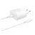 SAMSUNG hálózati töltő Type-C aljzat (45W, PD gyorstöltő 2.0 + 100cm Type-C kábel) FEHÉR