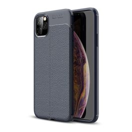 Szilikon telefonvédő (ütésállóság, bőr hatású, varrás minta) SÖTÉTKÉK   Szilikon telefonvédő (ütésállóság, bőr hatású, varrás minta) SÖTÉTKÉK