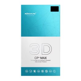 NILLKIN CP+MAX képernyővédő üveg (3D, UV szűrés, 0.33mm, 9H) FEKETE   NILLKIN CP+MAX képernyővédő üveg (3D, UV szűrés, 0.33mm, 9H) FEKETE