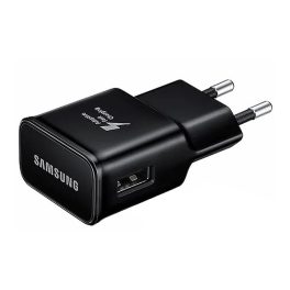 SAMSUNG hálózati töltő USB aljzat (15W, EP-TA200EBE, gyorstöltő) FEKETE   SAMSUNG hálózati töltő USB aljzat (15W, EP-TA200EBE, gyorstöltő) FEKETE