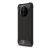 Defender szilikon telefonvédő (ütésállóság, légpárnás sarok, fémhatás) FEKETE