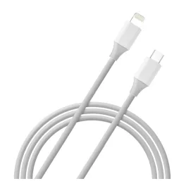   4-OK adatkábel (18W, Type-C - lightning, PD gyorstöltő, 100cm) FEHÉR