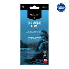   MYSCREEN DIAMOND GLASS képernyővédő üveg (extra karcálló, full glue, 0.33mm, 9H, NEM íves) ÁTLÁTSZÓ