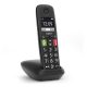 GIGASET E290 telefon készülék (vezeték nélküli, DECT) FEKETE