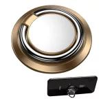 Tartógyűrű (fém, ragasztható, telefon tartó, kitámasztó, 360°) ARANY