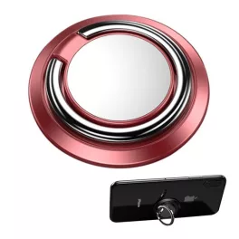   Tartógyűrű (fém, ragasztható, telefon tartó, kitámasztó, 360°) ROZÉARANY