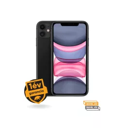 Apple iPhone 11 64GB tárhellyel kiváló állapotban, egyedülállóan hosszú 1 év garanciával!