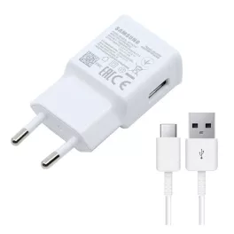   SAMSUNG hálózati töltő USB aljzat (15W, gyorstöltő + EP-DG970BWE Type-C kábel 100cm) FEHÉR