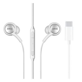 SAMSUNG fülhallgató SZTEREO (Type-C, felvevő gomb, hangerőszabályzó, 2 pár fülgumi, Tuned by AKG) FEHÉR   SAMSUNG fülhallgató SZTEREO (Type-C, felvevő gomb, hangerőszabályzó, 2 pár fülgumi, Tuned by AKG) FEHÉR