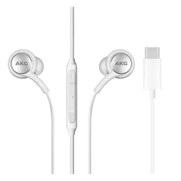   SAMSUNG fülhallgató SZTEREO (Type-C, felvevő gomb, hangerőszabályzó, 2 pár fülgumi, Tuned by AKG) FEHÉR