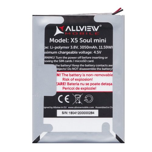 ALLVIEW akku 3050mAh LI-Polymer Allview X5 Soul Mini