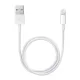 APPLE adatkábel (USB - lightning, 100cm) FEHÉR