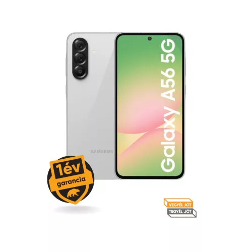 Samsung Galaxy A56 5G 128 GB tárhellye 1 év garanciával!