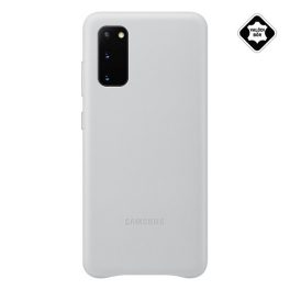 SAMSUNG műanyag telefonvédő (valódi bőr hátlap) VILÁGOSSZÜRKE   SAMSUNG műanyag telefonvédő (valódi bőr hátlap) VILÁGOSSZÜRKE